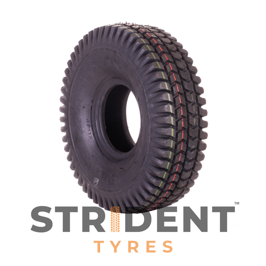 Strident Black Pneumatic 400 x 4 Tyre (TL4C248B)