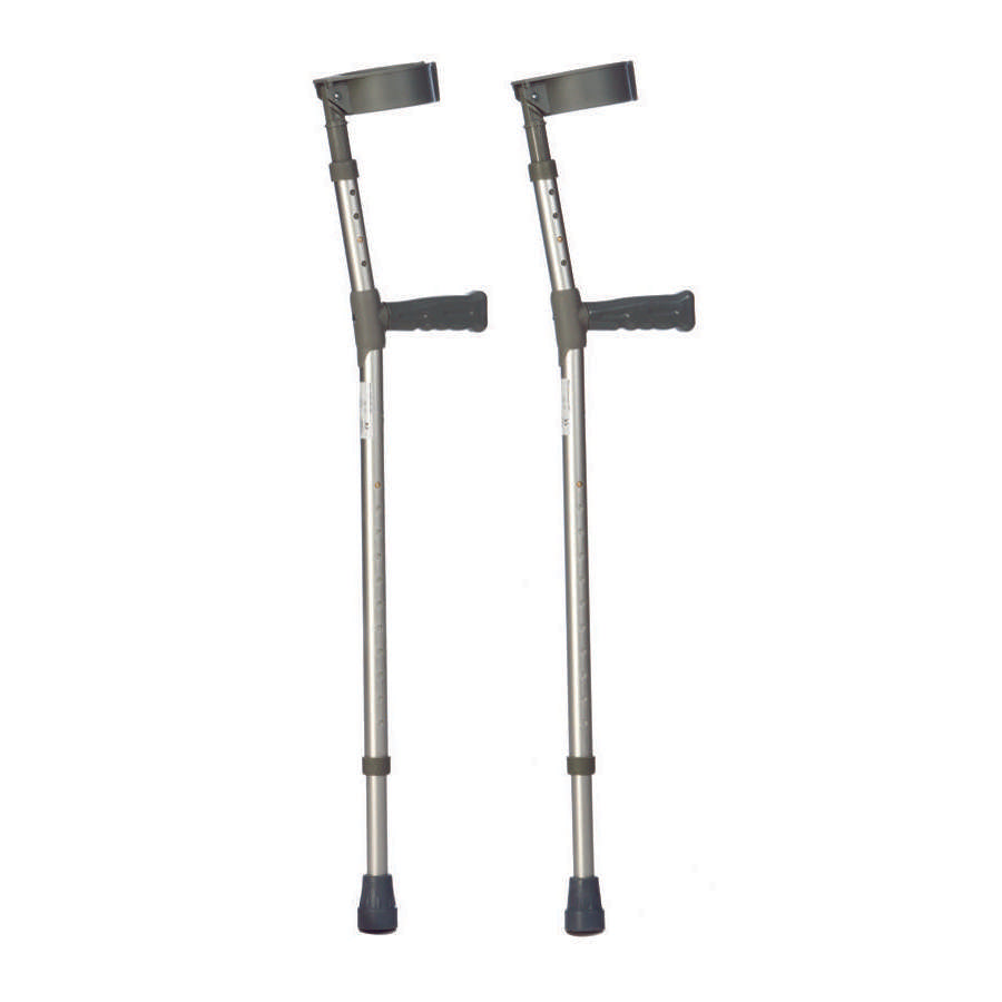 Elbow Double Adjustable Crutches - Extra Long