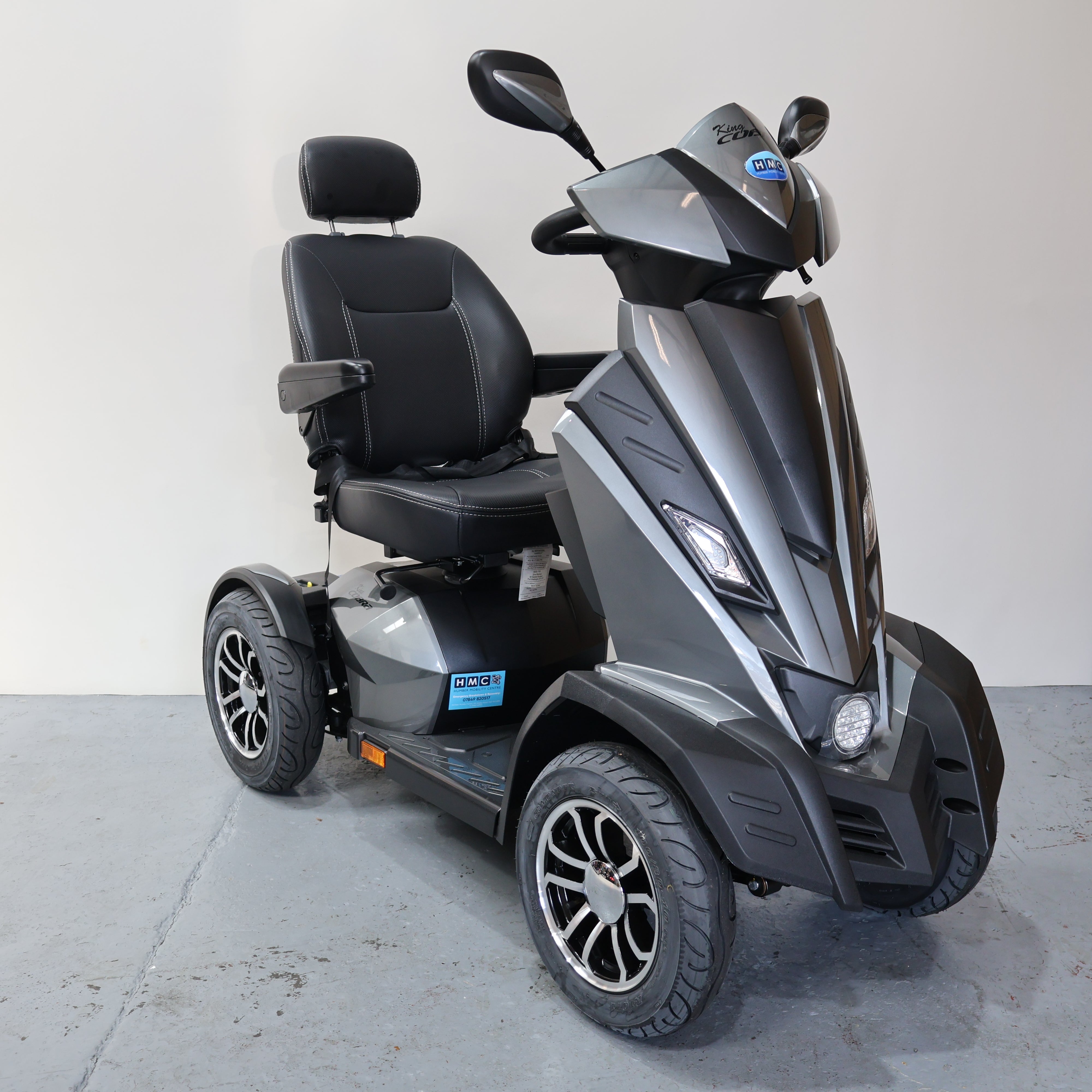 Drive King Cobra All Terrain Heavy Duty Large Electric Mobility Scooter 8mph