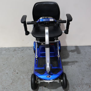 Electric Auto-Folding Kymco K-Lite FE Scooter Blue 4pmh - Humber Mobility Centre