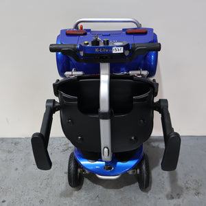 Electric Auto-Folding Kymco K-Lite FE Scooter Blue 4pmh - Humber Mobility Centre