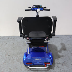 Electric Auto-Folding Kymco K-Lite FE Scooter Blue 4pmh - Humber Mobility Centre