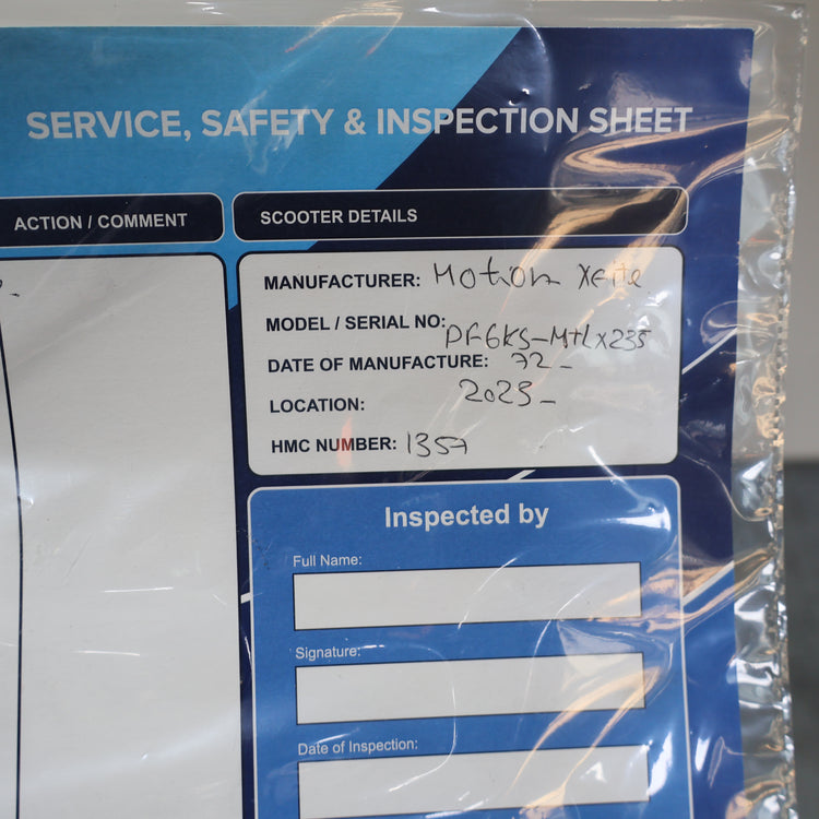 Electric Mobility Motion Healthcare Xcite Li 8mph - Humber Mobility Centre