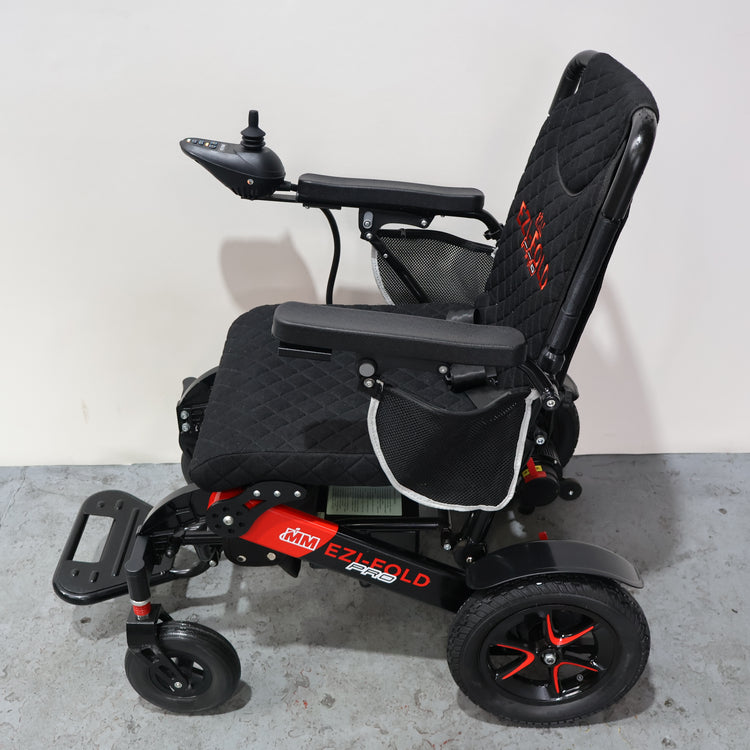 Electric Power Chair Monarch Ezi-Fold  Portable 4mph - Humber Mobility Centre