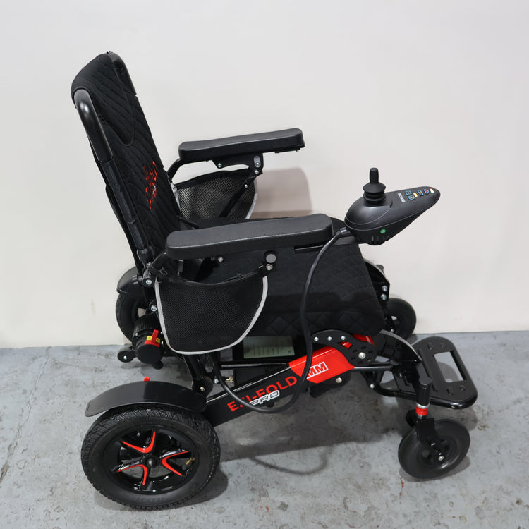 Electric Power Chair Monarch Ezi-Fold  Portable 4mph - Humber Mobility Centre