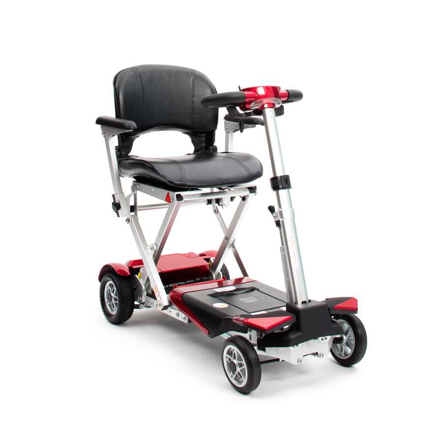 Drive AutoFold Elite Electric Mobility Scooter - Blue or Red - Humber Mobility Centre