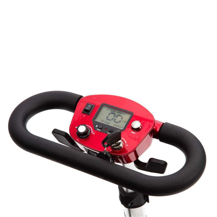 Drive AutoFold Elite Electric Mobility Scooter - Blue or Red - Humber Mobility Centre