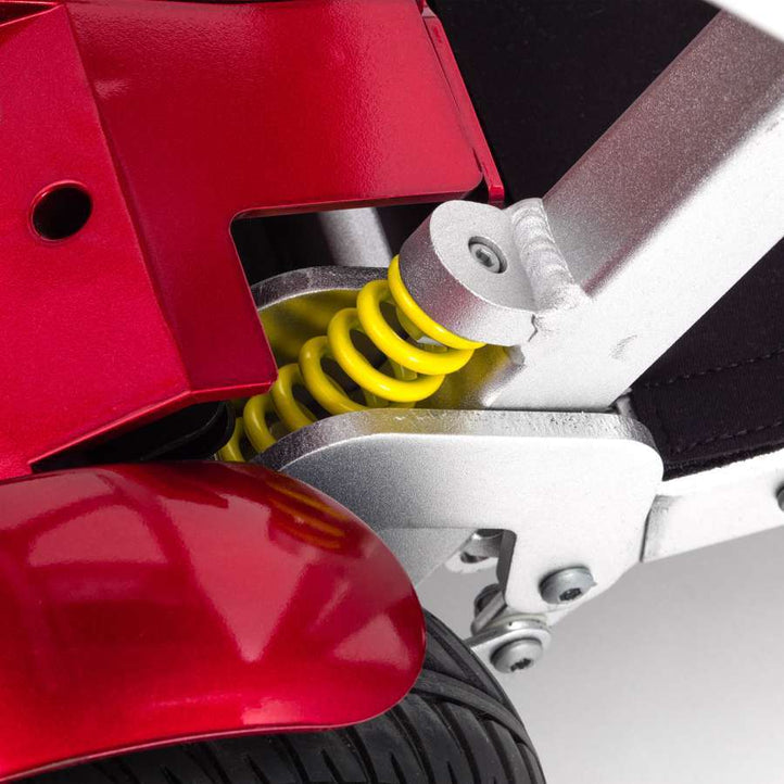 Drive AutoFold Elite Electric Mobility Scooter - Blue or Red - Humber Mobility Centre