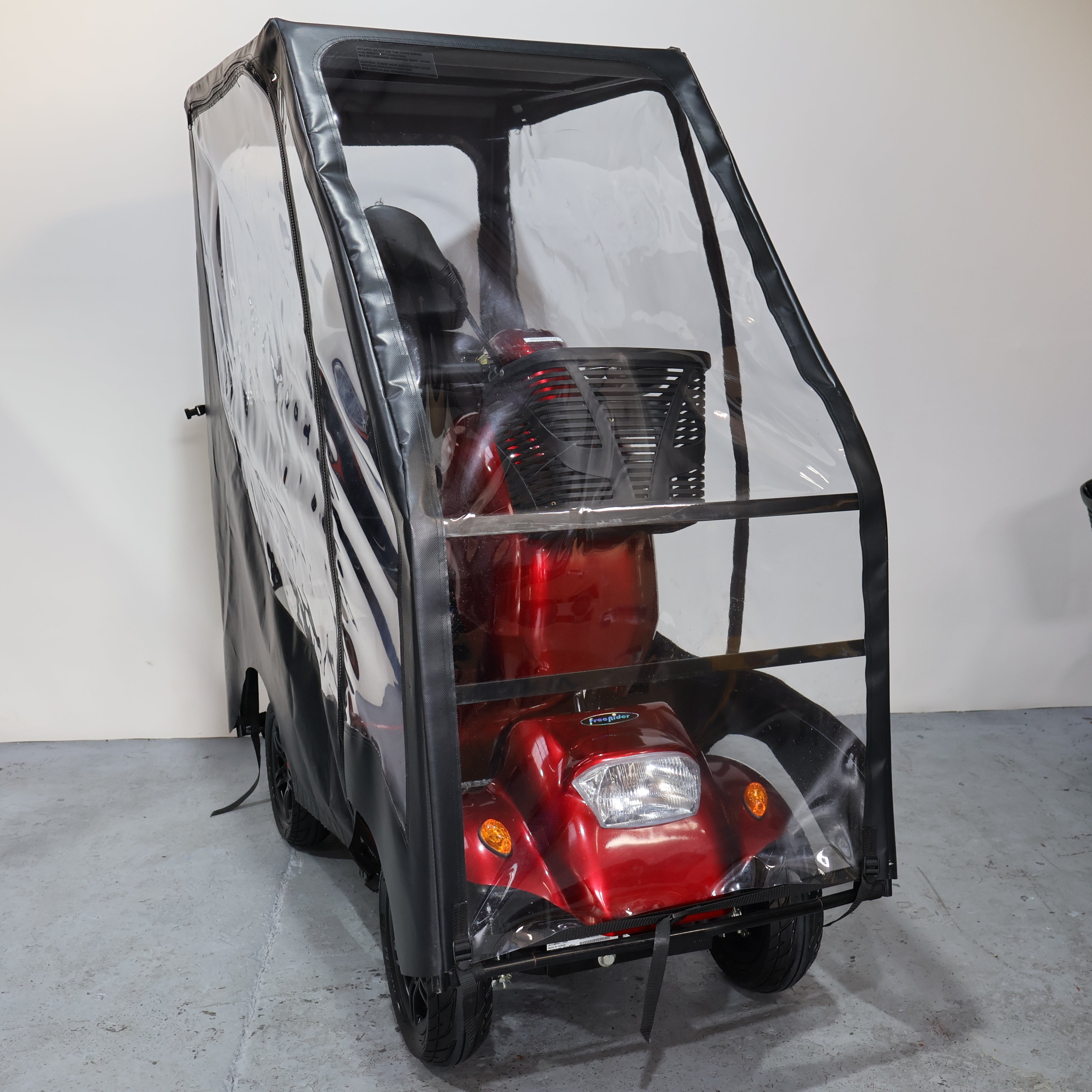 FreeRider landranger Deluxe  Road Safe All Terrain Canopy Mobility Scooter 8mph