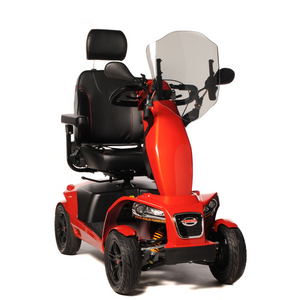FreeRider FR1 All Terrain Electric Mobility Scooter Orange 8mph - Humber Mobility Centre