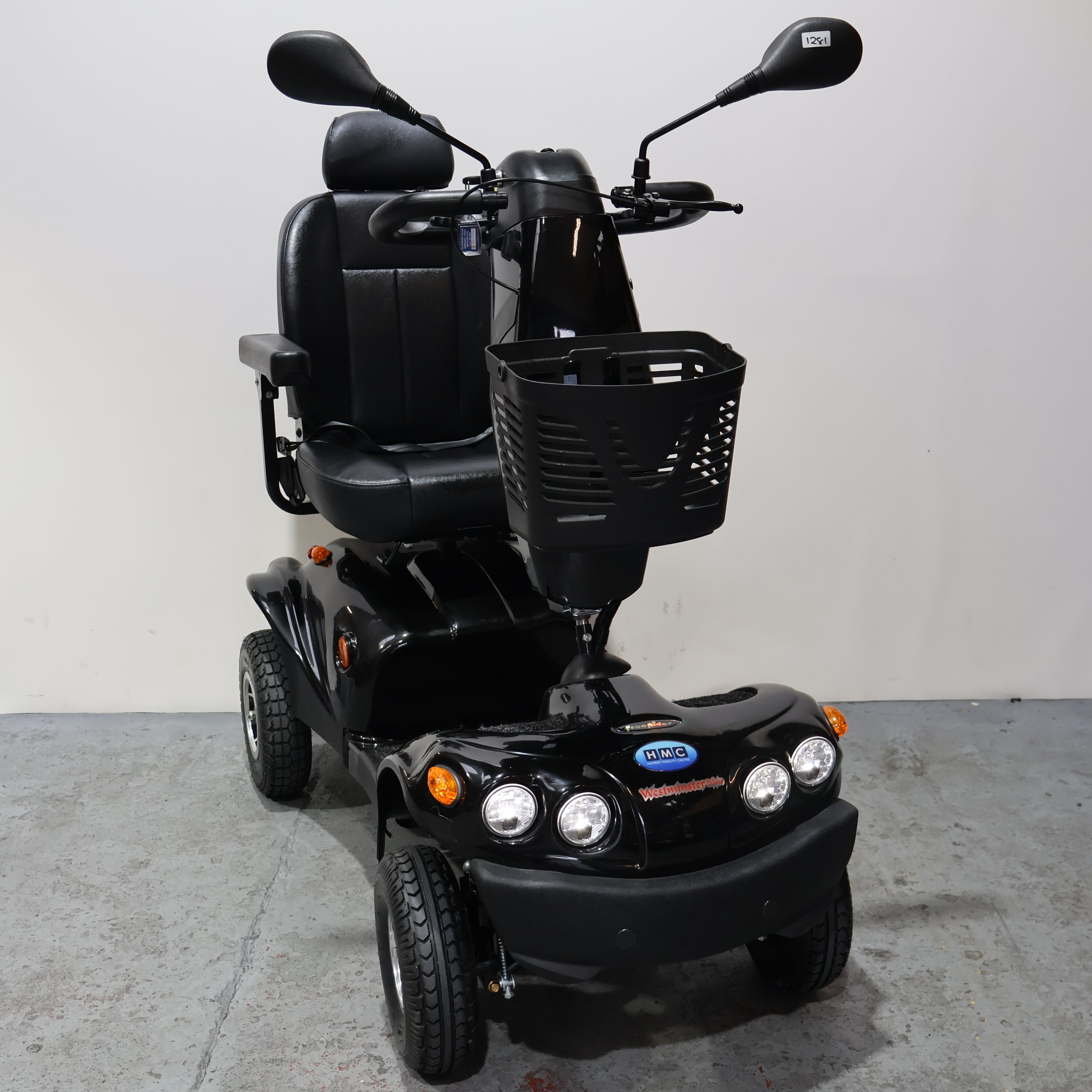 FreeRider Westminster Deluxe Electric Mobility Scooter All Terrain Heavy Duty 8mph