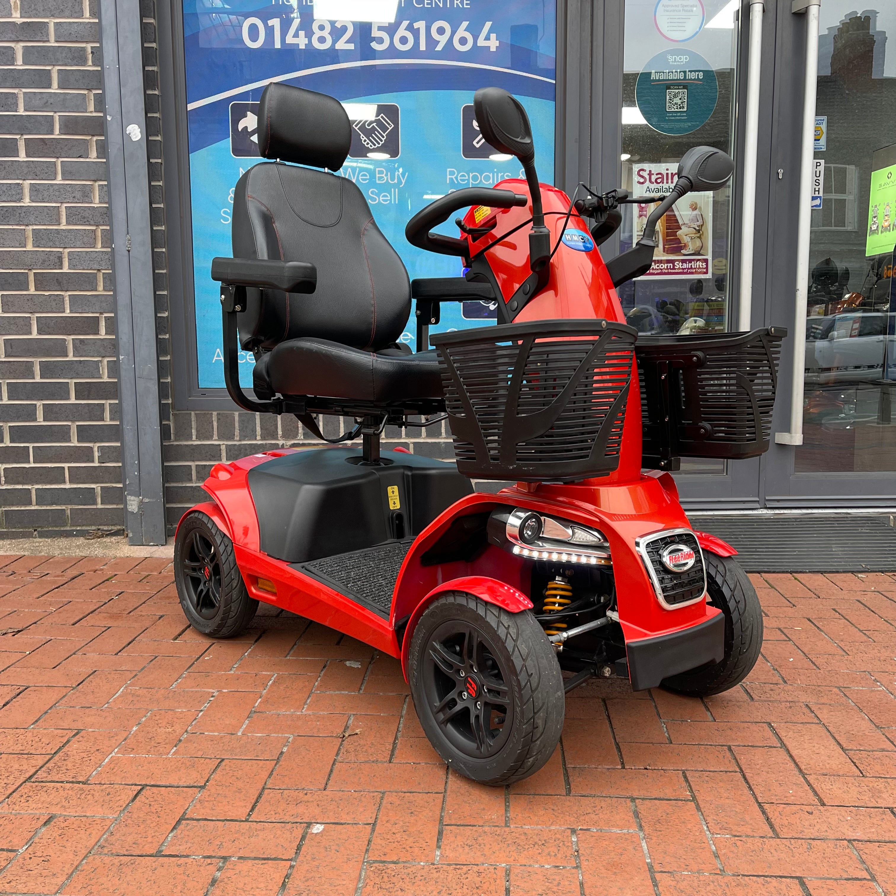 FREERIDER FR1 8MPH HEAVY DUTY MOBILITY SCOOTER