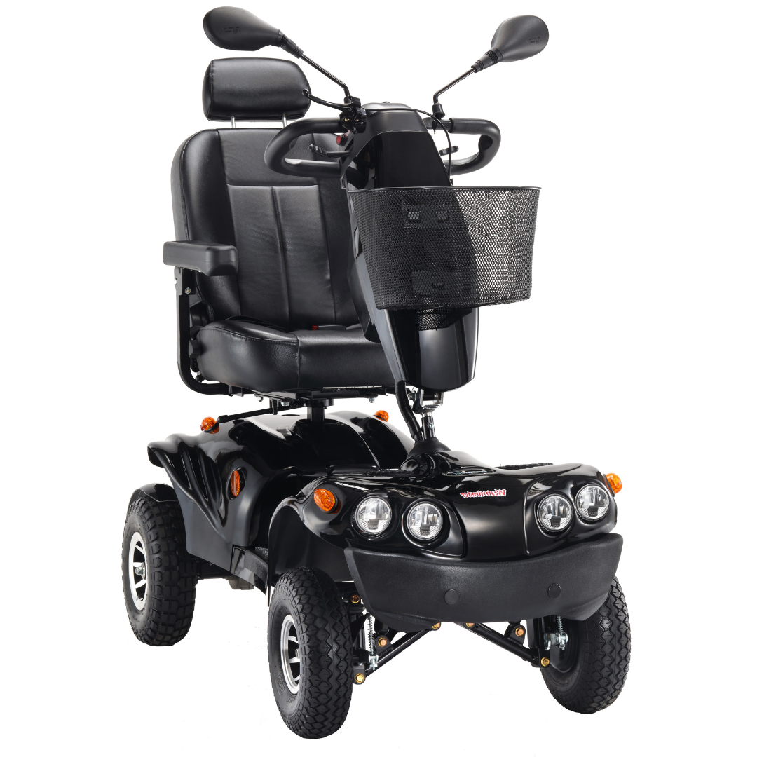 FreeRider Westminster Deluxe Electric Mobility Scooter Black 8mph