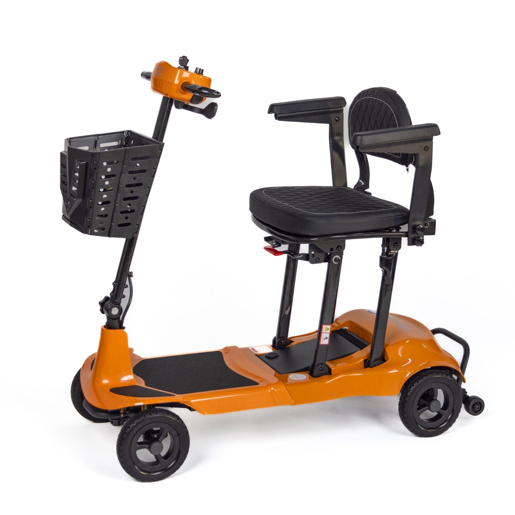 Monarch Mobility Genie Ultralight Foldable Lightweight Boot Scooter and Airline Friendly
