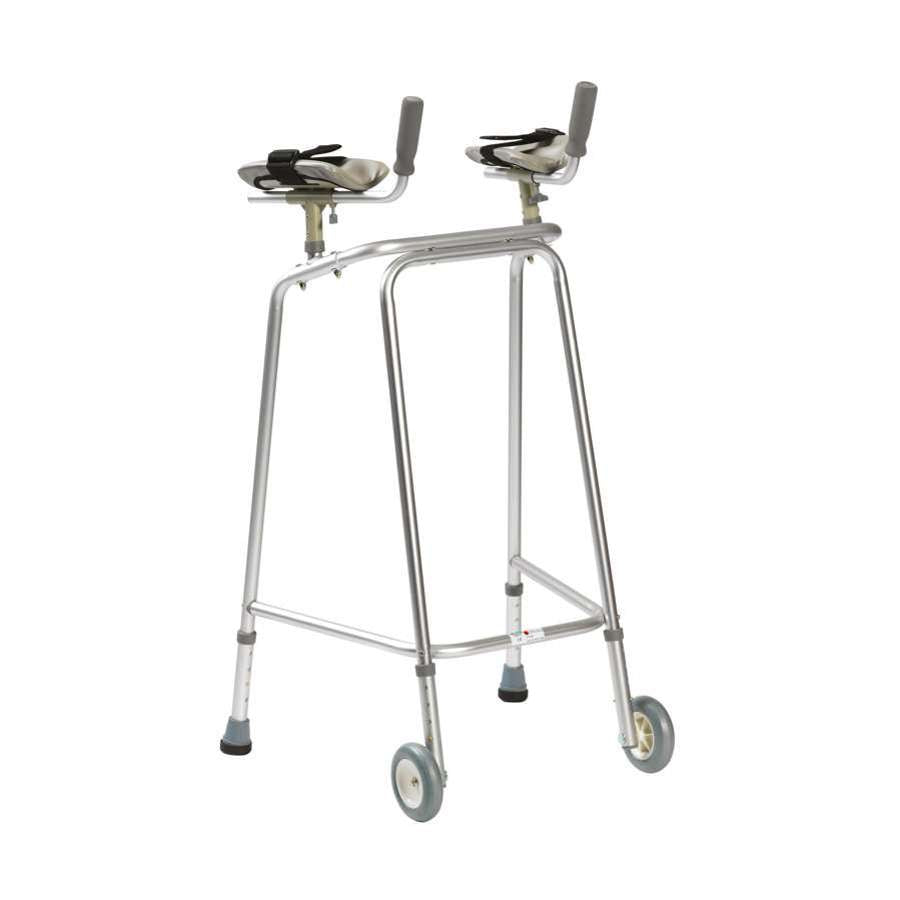 Walking Frame Domestic Wheeled Medium With Forearm Platform