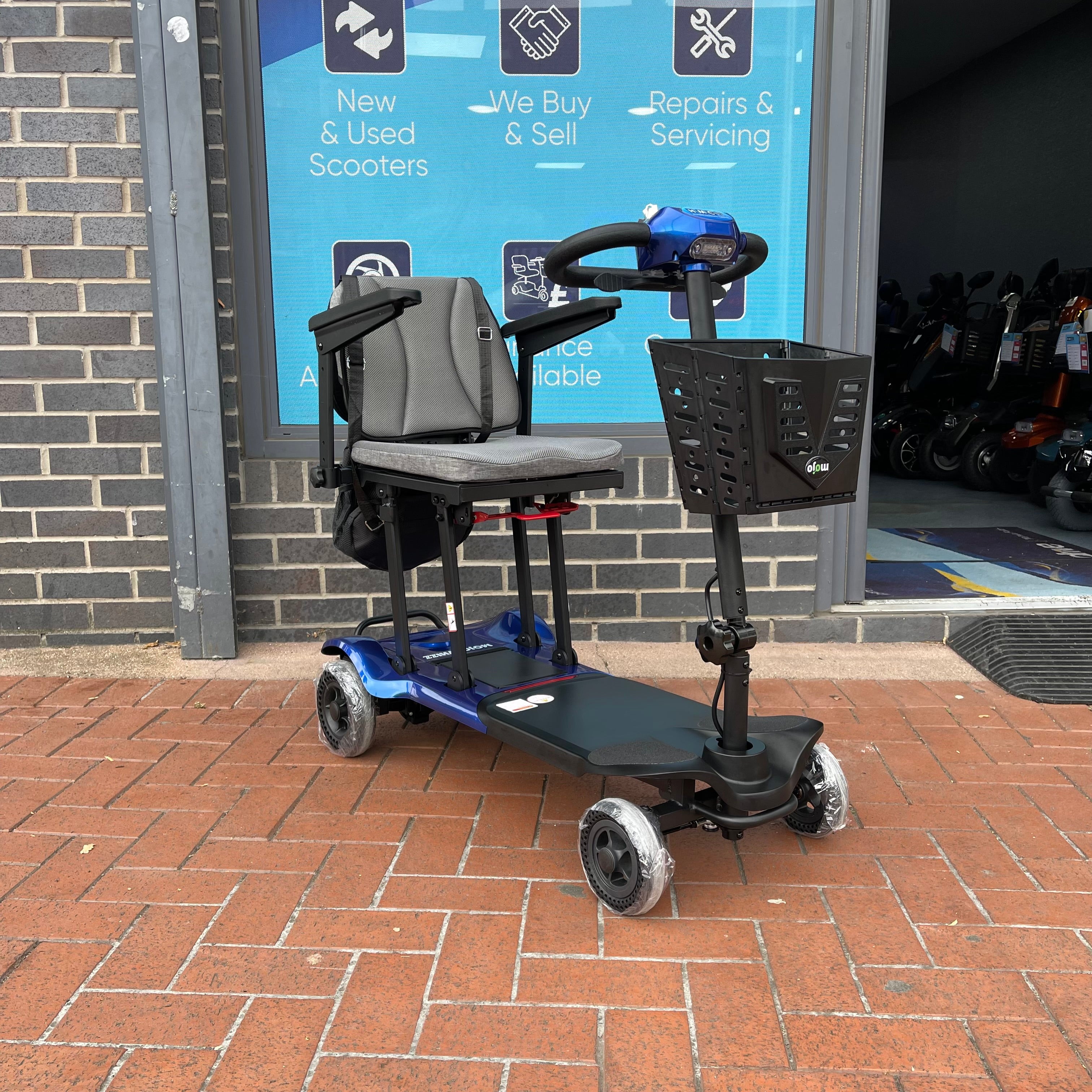 HMC Mojo Whizz Air Folding Mobility Scooter 4mph