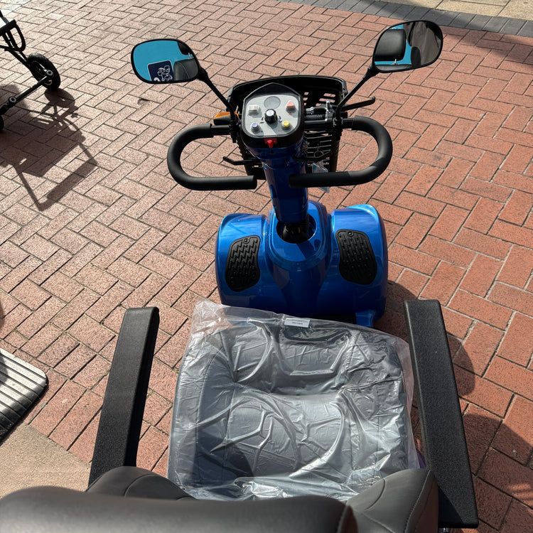 HMC 8 Series Midi 850M Blue Electric Mobility Scooter 8mph - Humber Mobility Centre