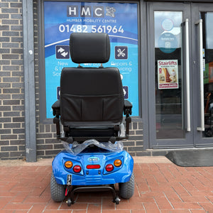 HMC 8 Series Midi 850M Blue Electric Mobility Scooter 8mph - Humber Mobility Centre