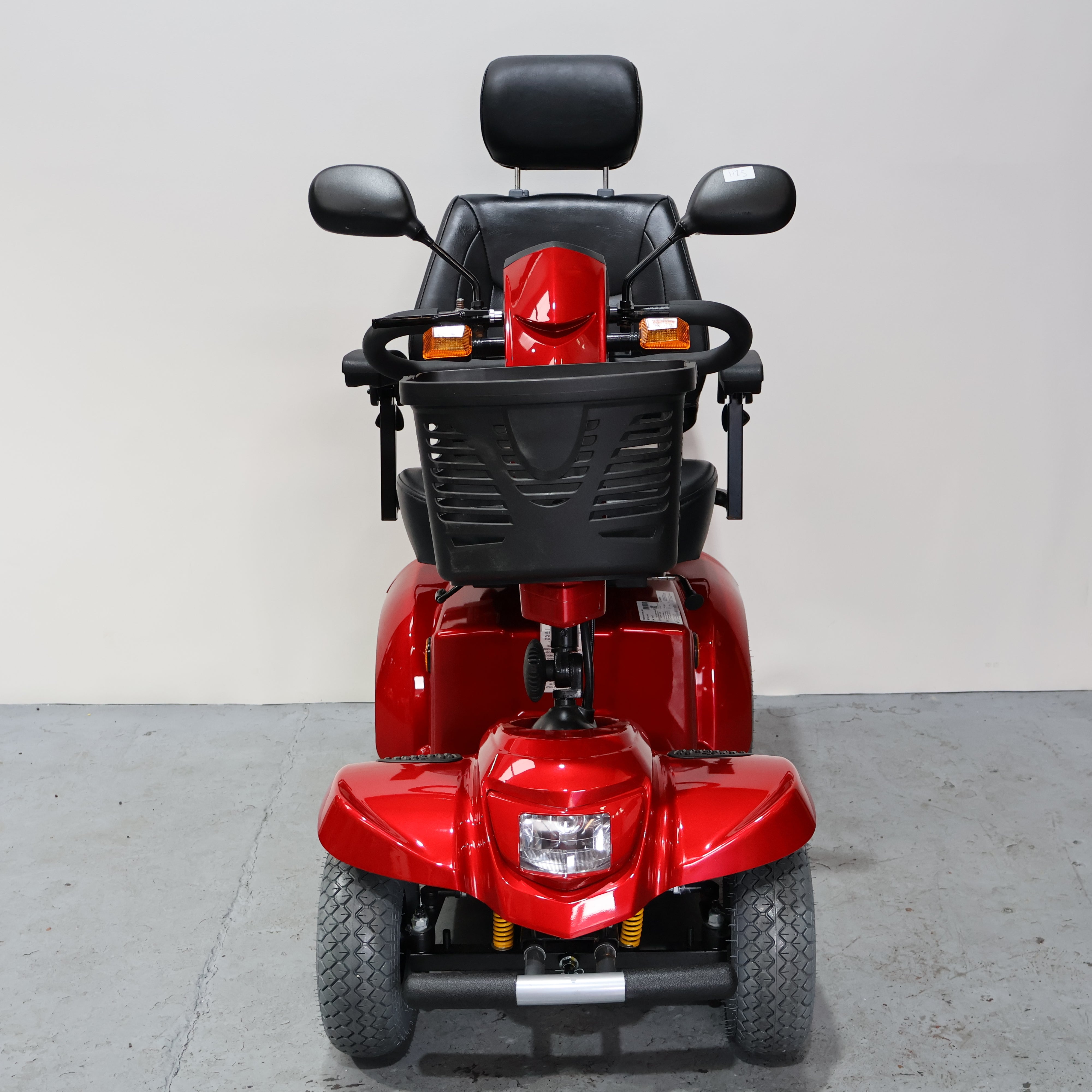 HMC 8 Series Mid Size 850M Red Electric Mobility Scooter 8mph