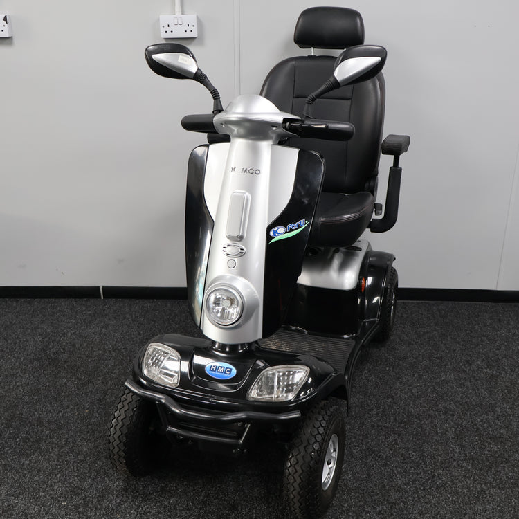 Kymco Maxi XLS Black Electric Mobility Scooter 8mph - Humber Mobility Centre