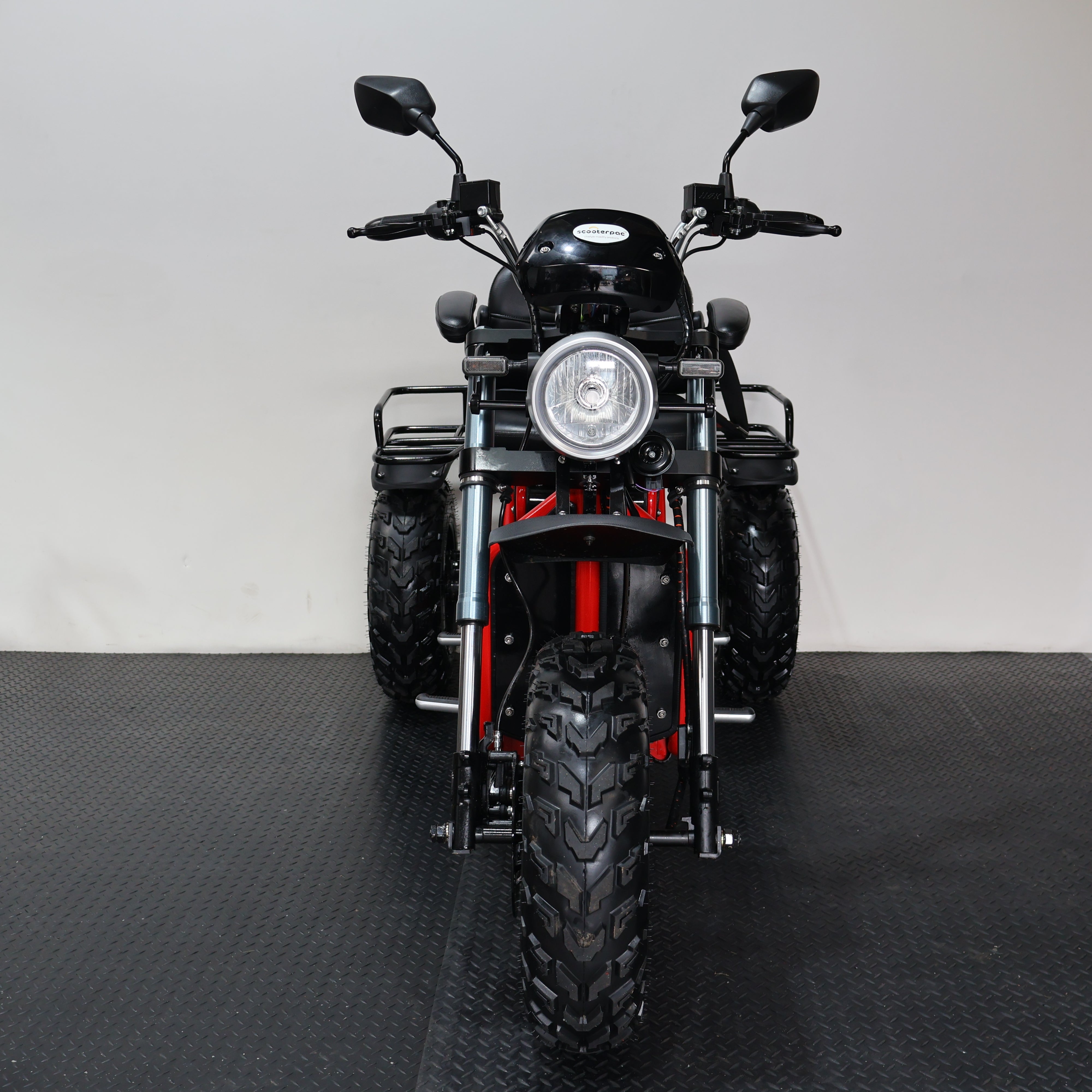 Scooterpac Invader Off Road Electric Mobility Scooter 8mph Red - Humber Mobility Centre