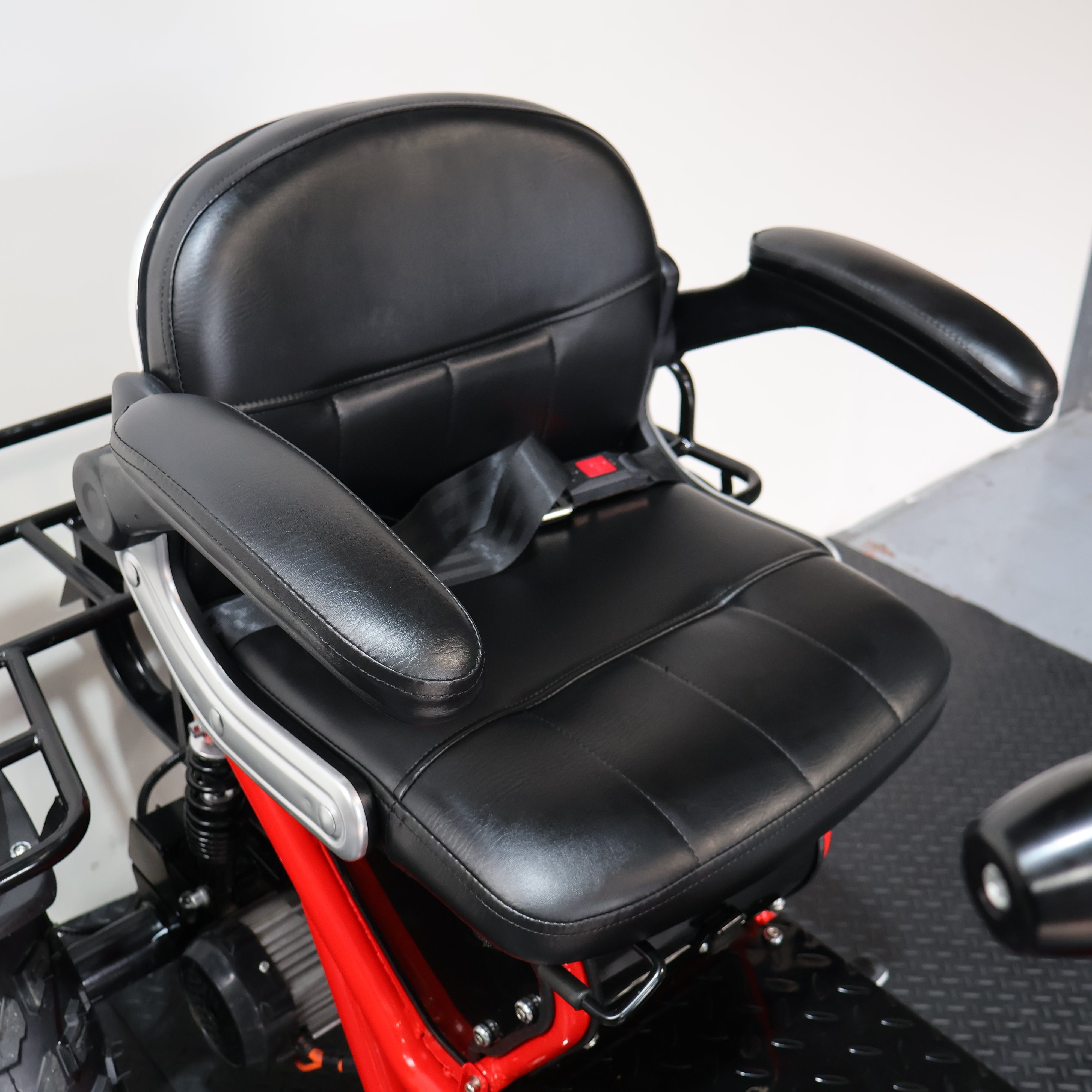 Scooterpac Invader Off Road Electric Mobility Scooter 8mph Red - Humber Mobility Centre