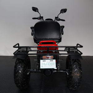 Scooterpac Invader Off Road Electric Mobility Scooter 8mph Red - Humber Mobility Centre