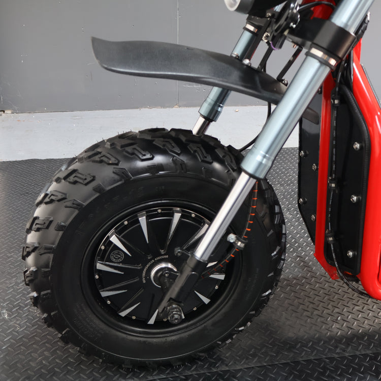 Scooterpac Invader Off Road Electric Mobility Scooter 8mph Red - Humber Mobility Centre
