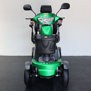 Vanos Galaxy 2 Electric Mobility Scooter 8mph All Terrain Green - Humber Mobility Centre