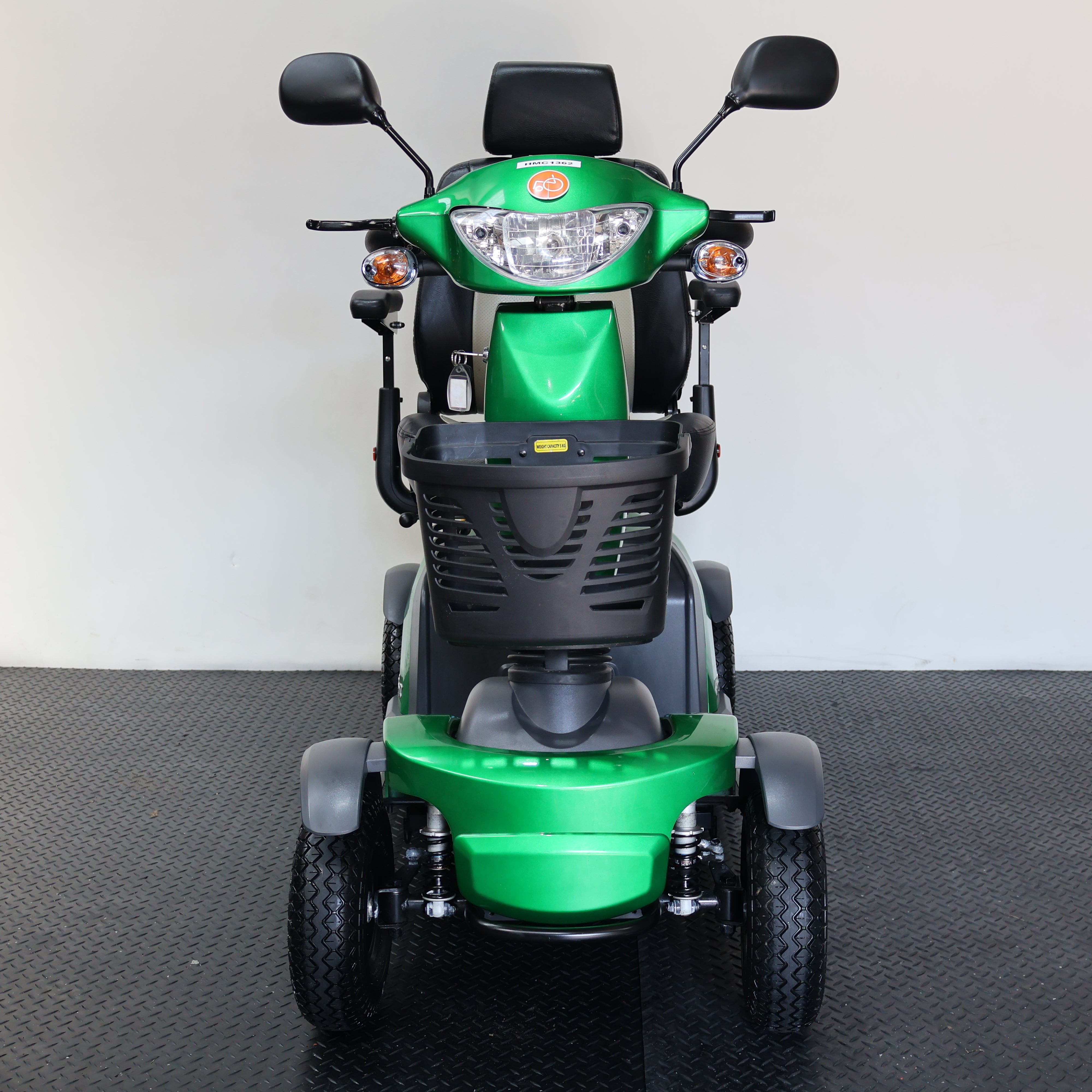 Vanos Galaxy 2 Electric Mobility Scooter 8mph All Terrain Green - Humber Mobility Centre