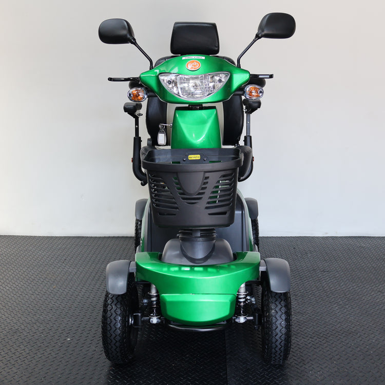 Vanos Galaxy 2 Electric Mobility Scooter 8mph All Terrain Green - Humber Mobility Centre