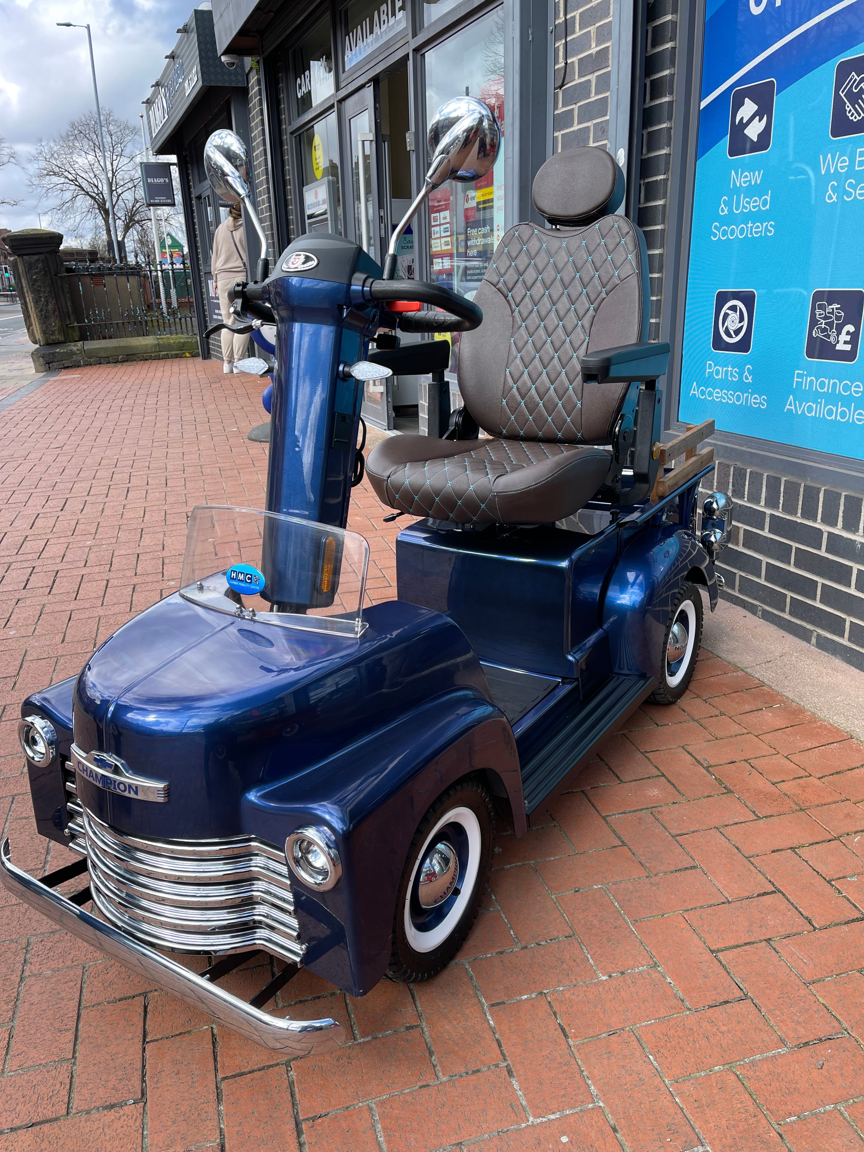 Champion Vintage Heavy Duty Pick Up Mobility Scooter