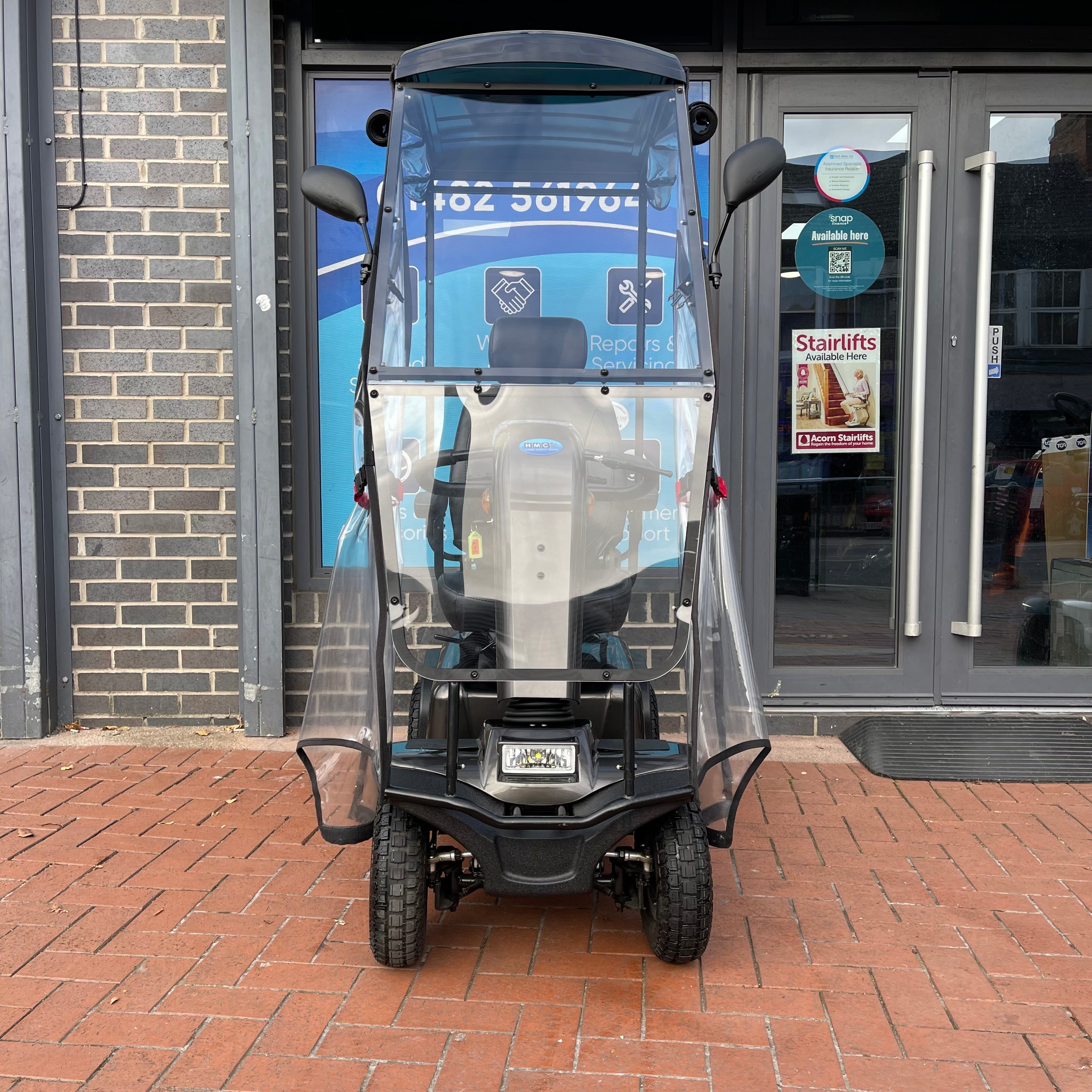 One Rehab Omega 8 Mobility Scooter With Canopy Ex Demo