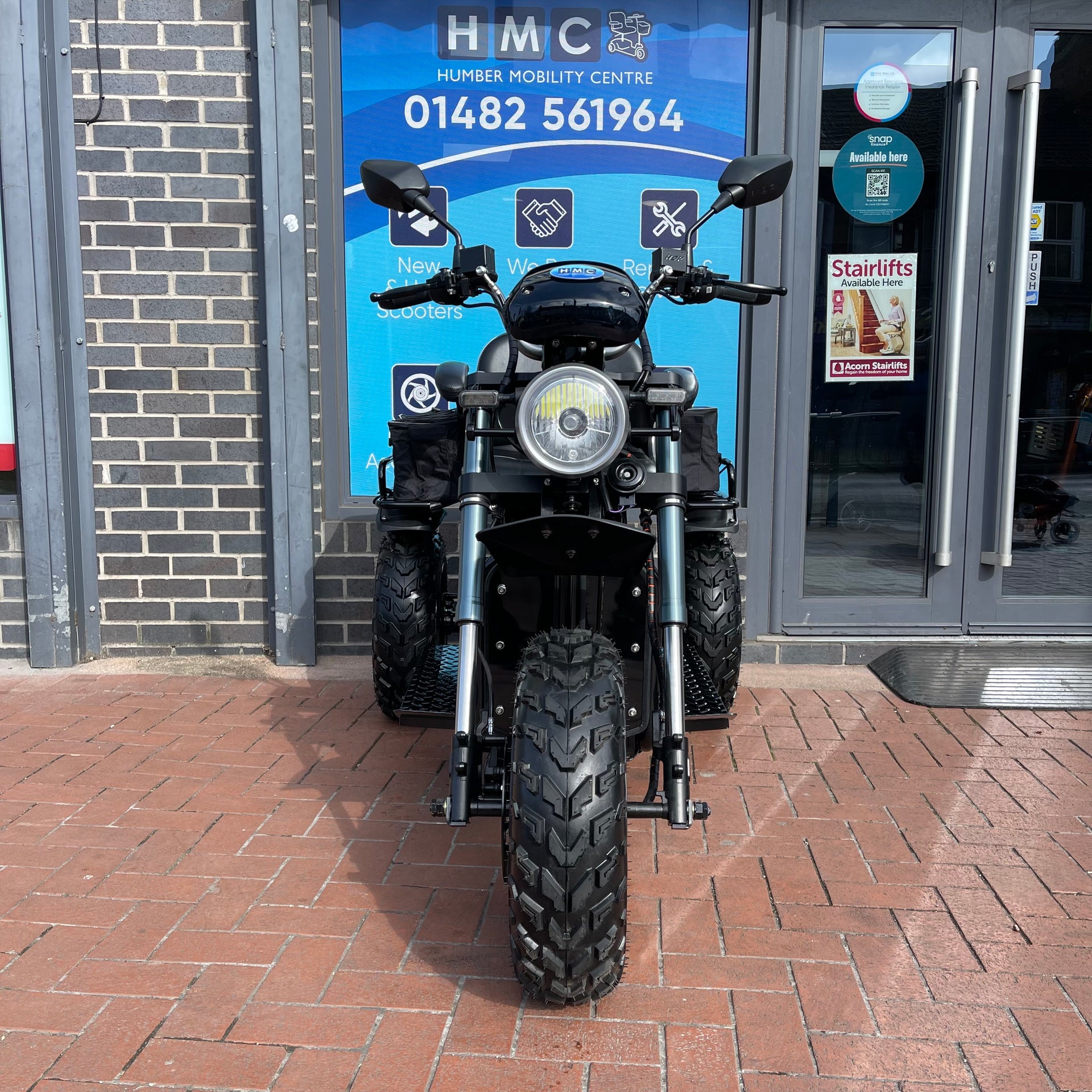 Scooterpac Invader Extreme Off Road Mobility Scooter 22mph - Humber Mobility Centre