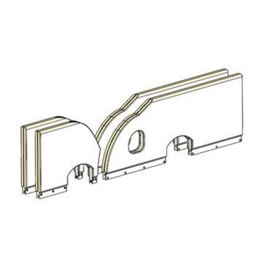 Split Side Rail Pads