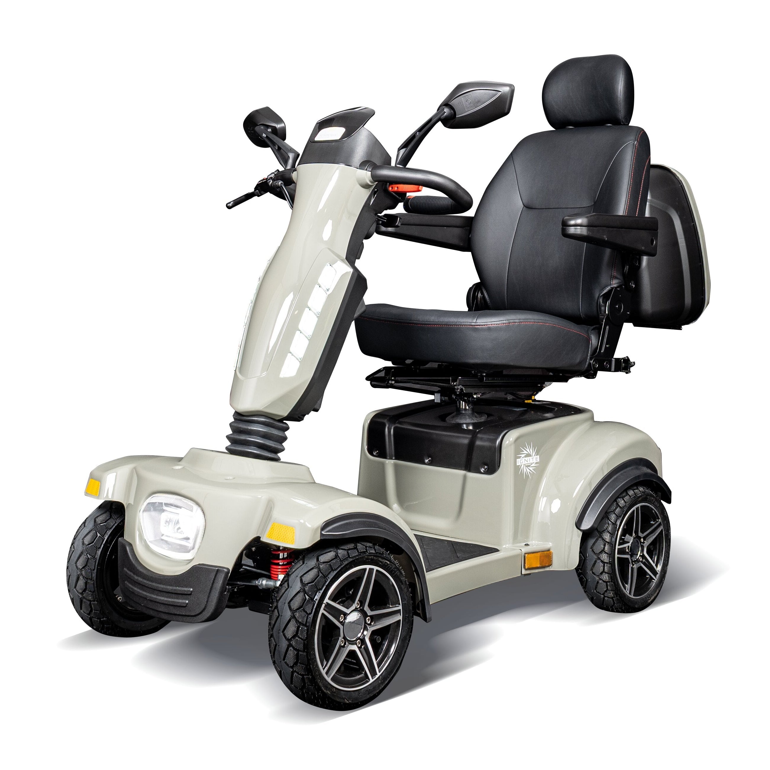 Scooterpac Ignite Mini Sport Mobility Scooter with Heated Handlebars - Humber Mobility Centre