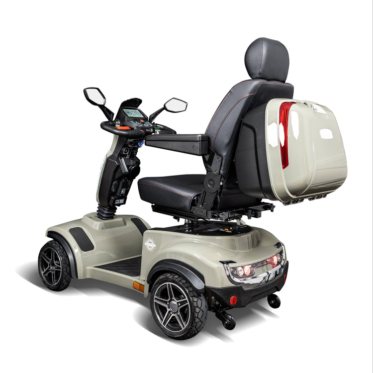 Scooterpac Ignite Mini Sport Mobility Scooter with Heated Handlebars - Humber Mobility Centre