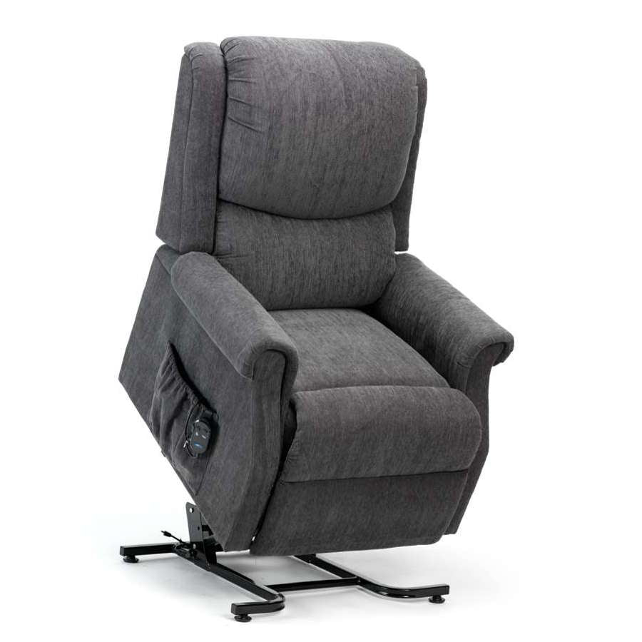 Indiana Petite Riser Recliner (Charcoal)