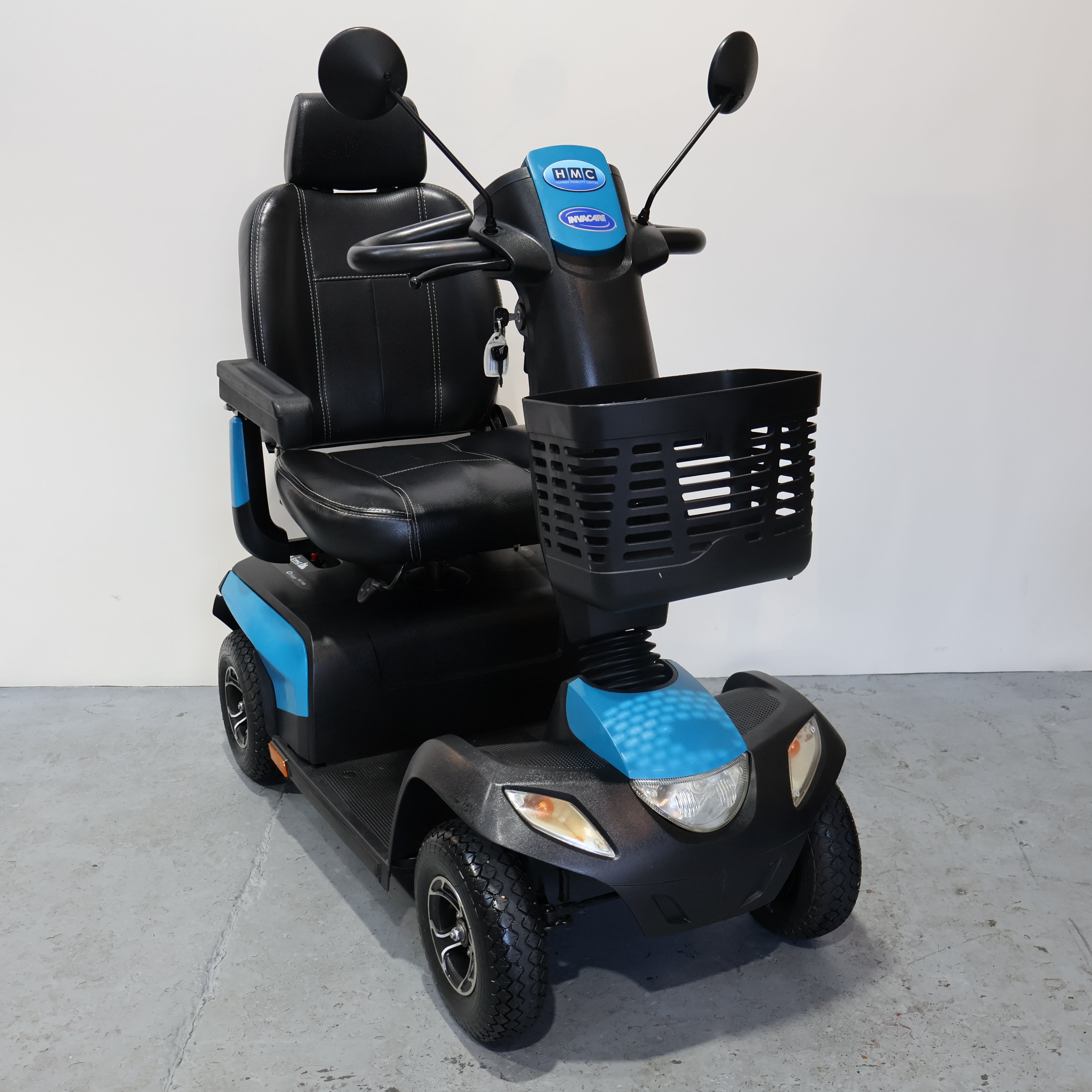 Invacare Orion Metro 8mph Electric Mobility Scooter Blue