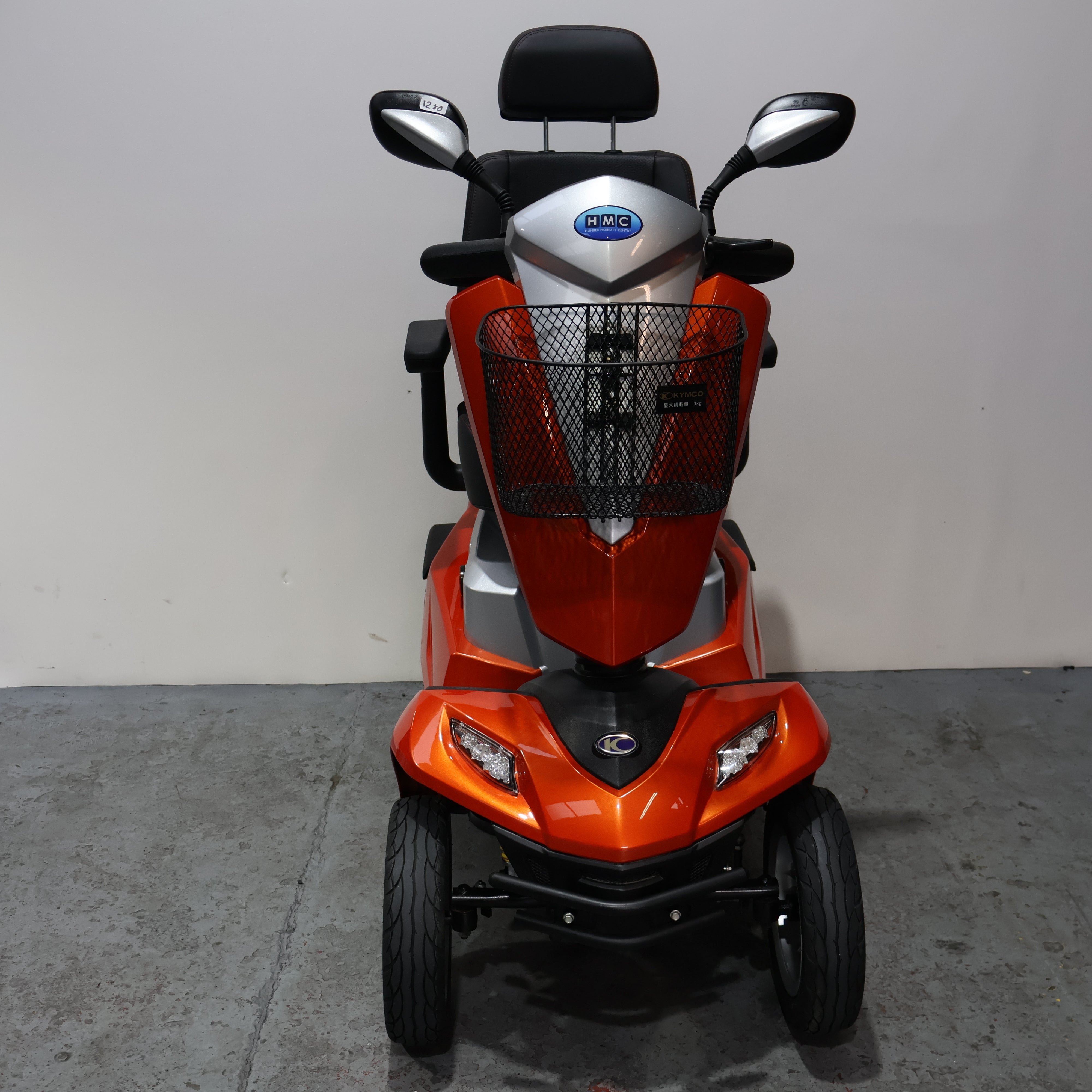 Kymco Maxer Electric Mobility Scooter All Terrain Black 8mph