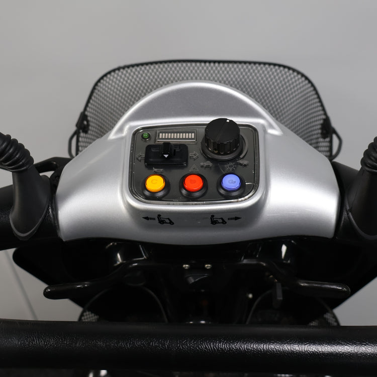 Kymco Maxi XLS Black Electric Mobility Scooter 8mph - Humber Mobility Centre