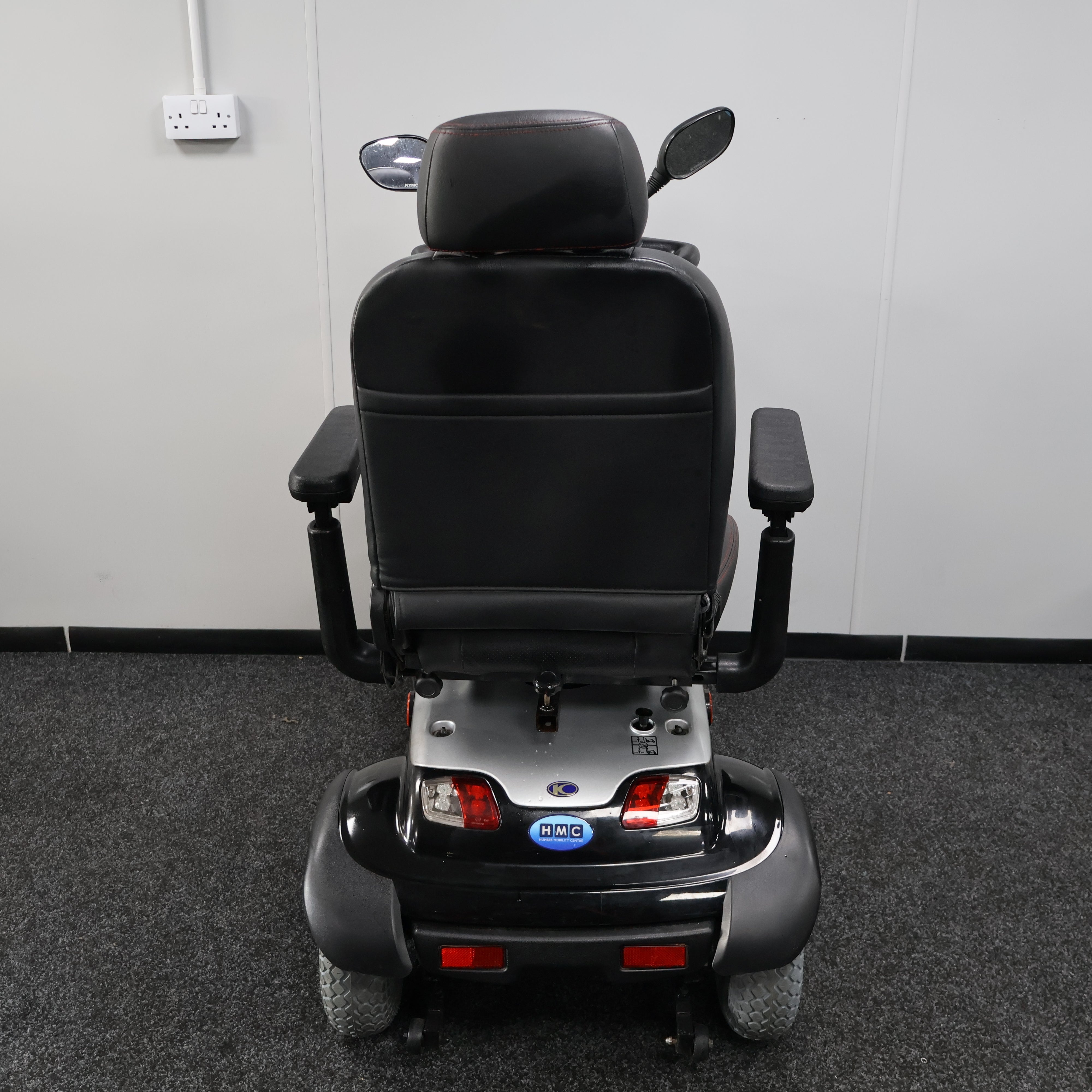 Kymco Maxi XLS Black Electric Mobility Scooter 8mph - Humber Mobility Centre