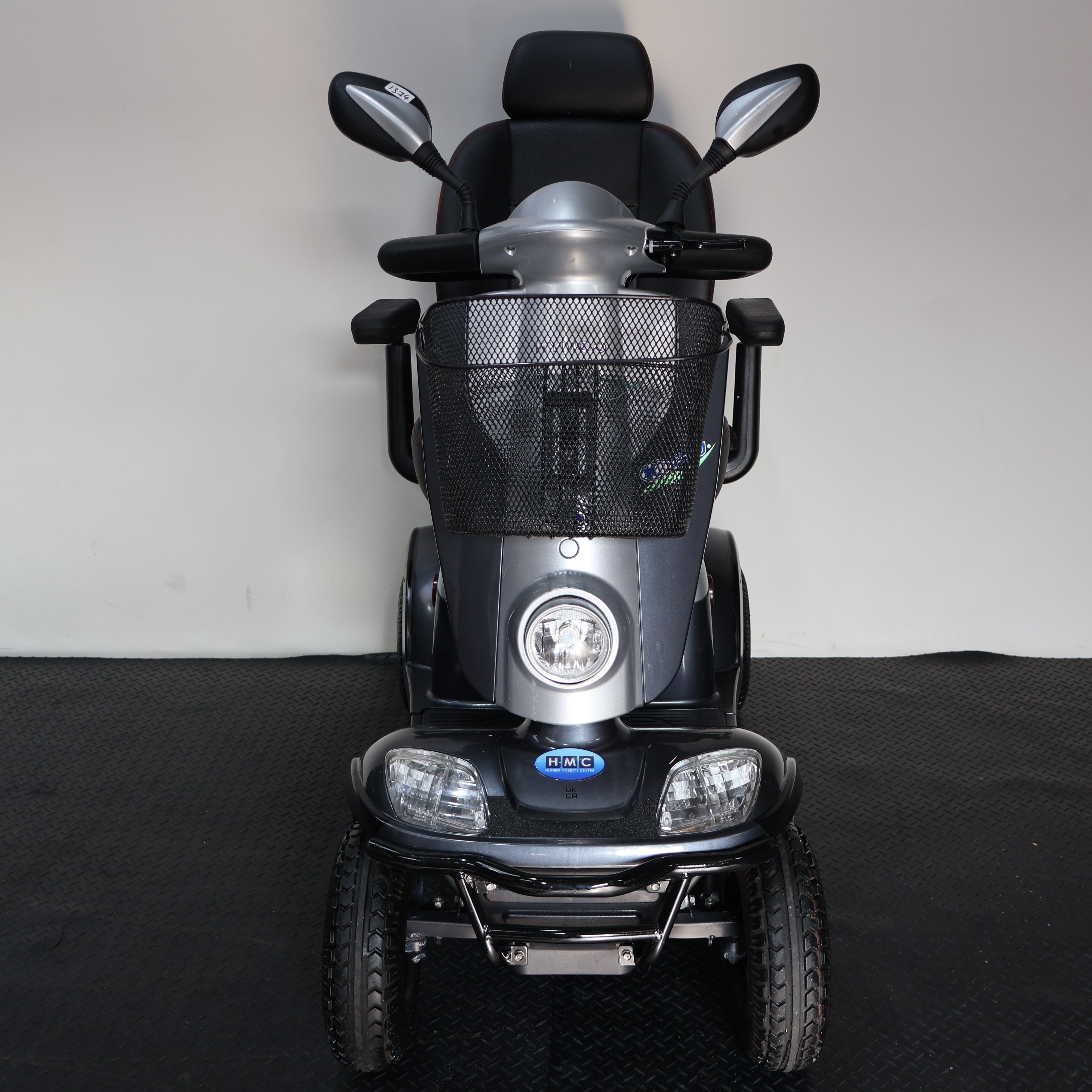 Kymco Maxi XLS Black Electric Mobility Scooter Grey 8mph - Humber Mobility Centre