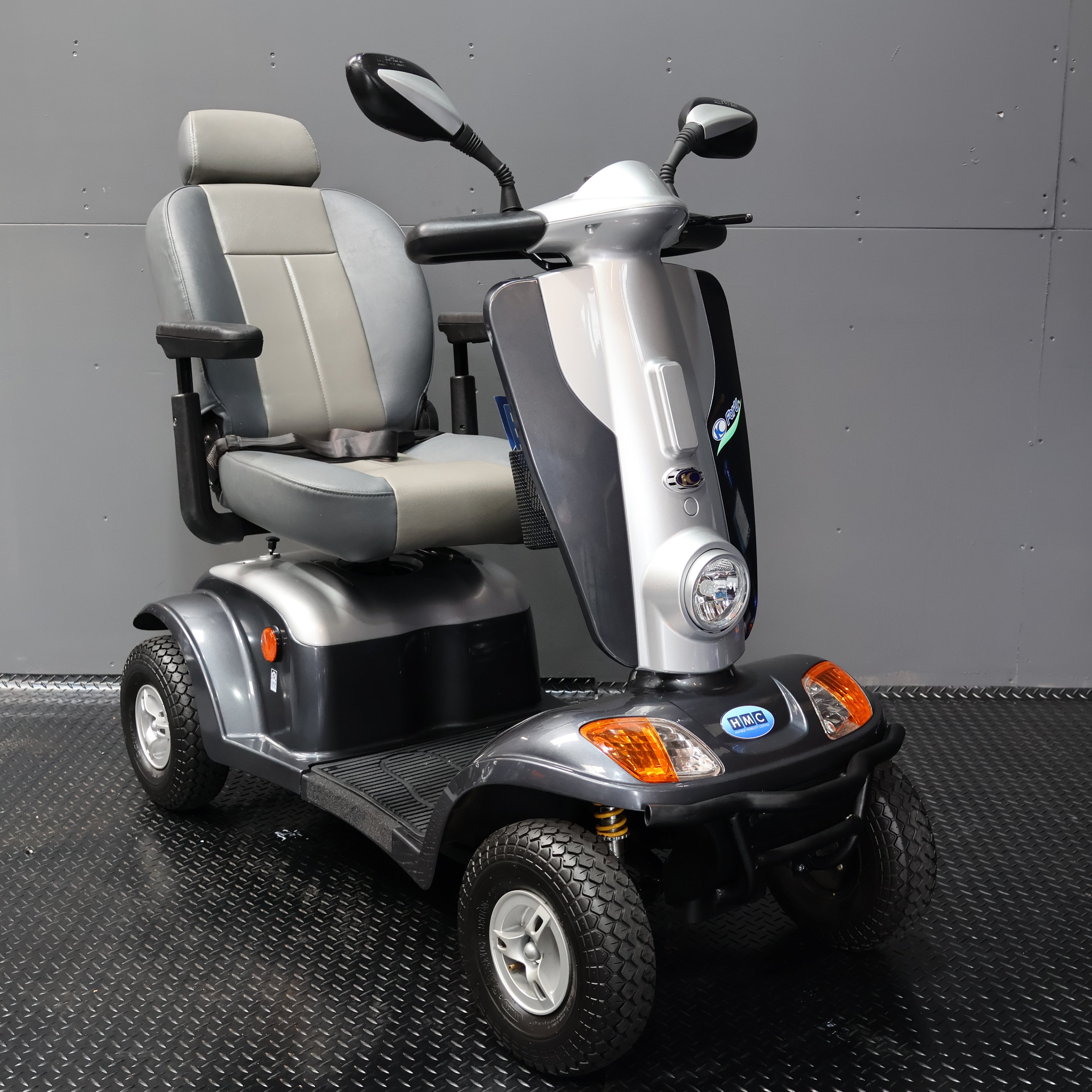 Kymco Maxi XLS Grey All Terrain Electric Mobility Scooter 8mph