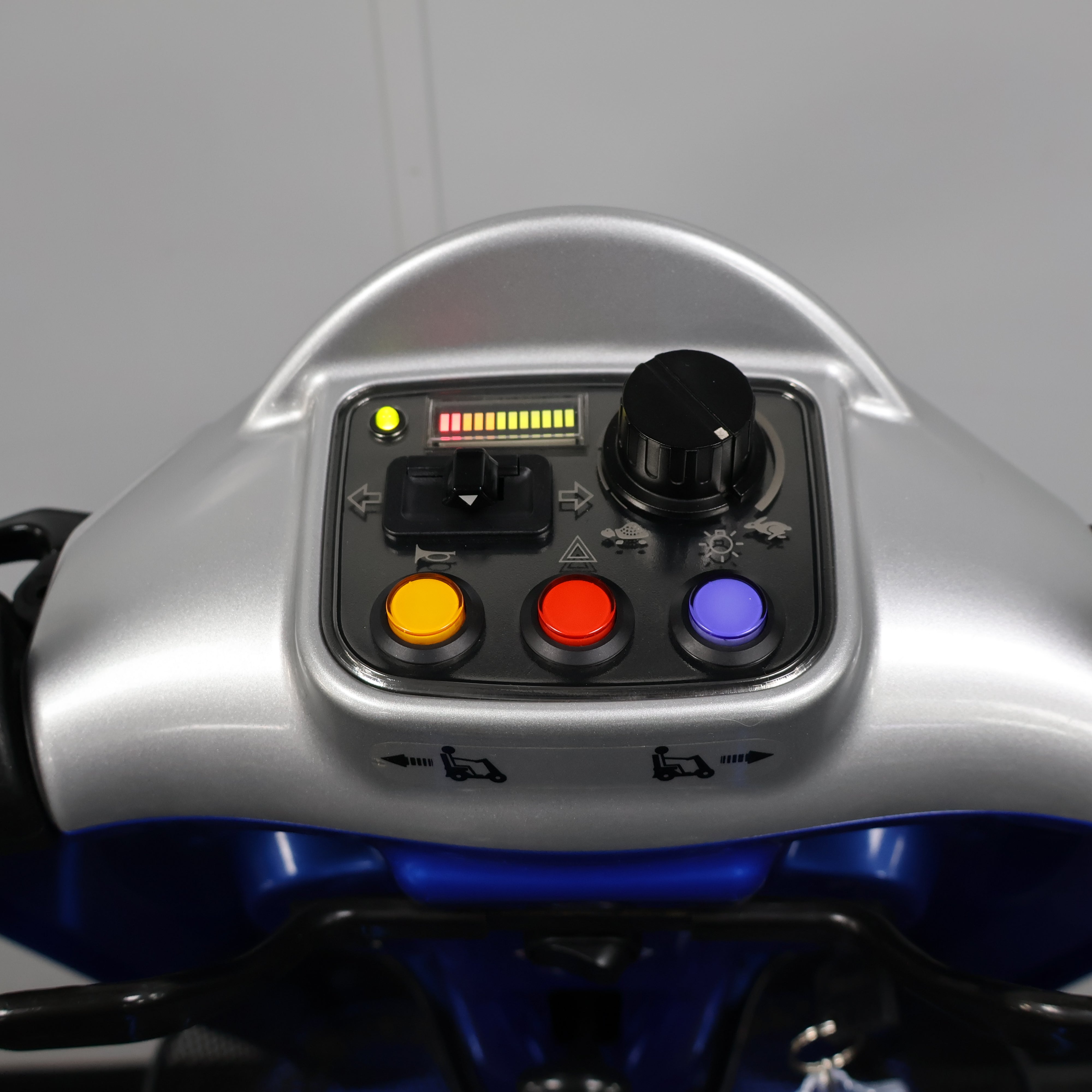 Kymco Midi XLS Electric Mobility Scooter Mid Size Blue 8mph - Humber Mobility Centre