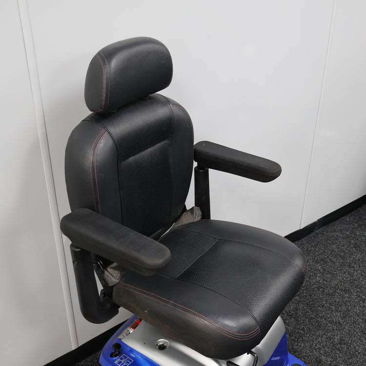 Kymco Midi XLS Electric Mobility Scooter Mid Size Blue 8mph - Humber Mobility Centre