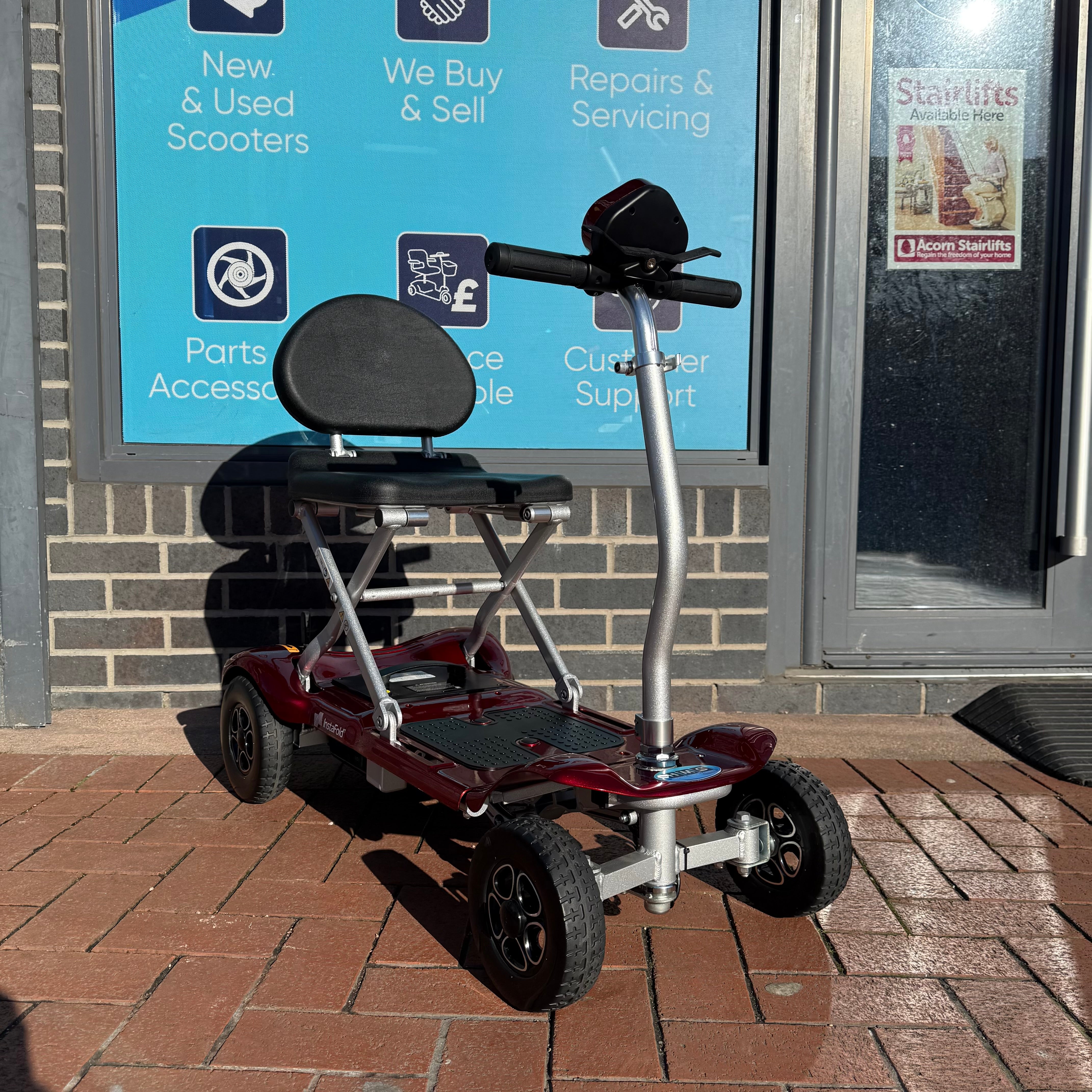 Livewell Instafold Auto Folding Mobility Scooter 4mph