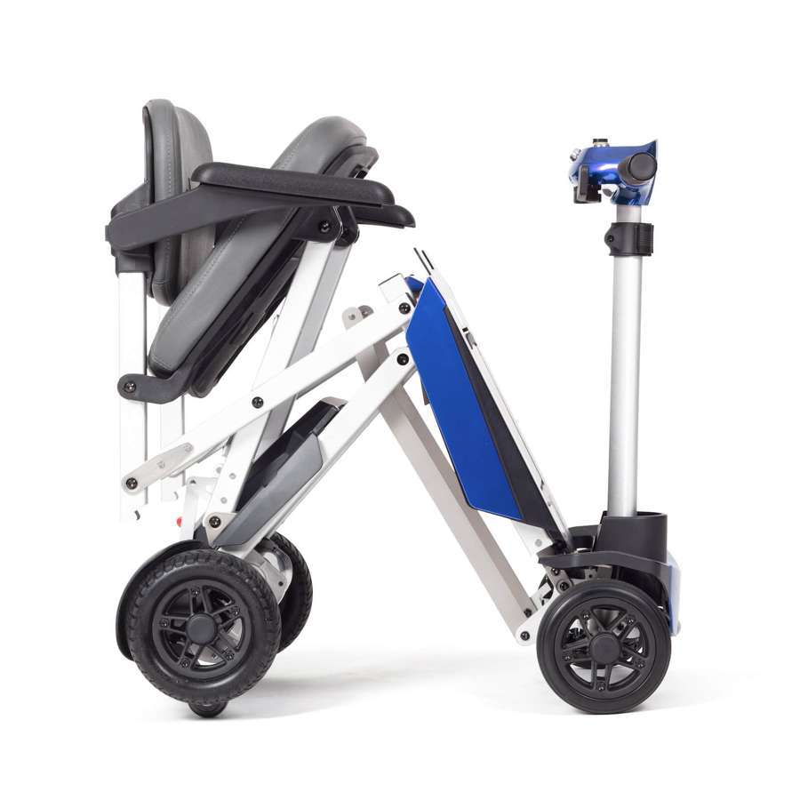 Manual Fold+ Scooter (Blue)