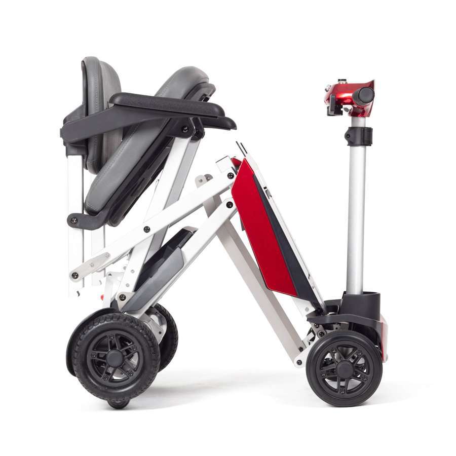 Drive Manual Fold+ Mobility Scooter (Red)