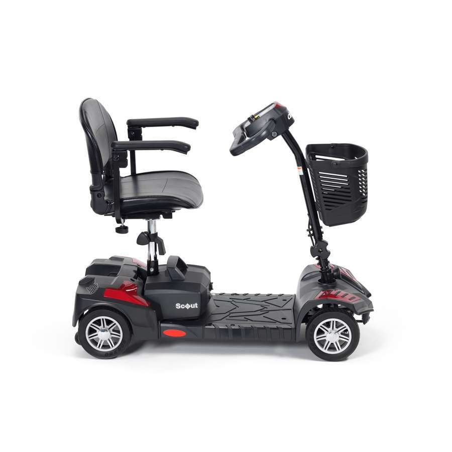 Drive Scout Pavement Mobility Scooter Red